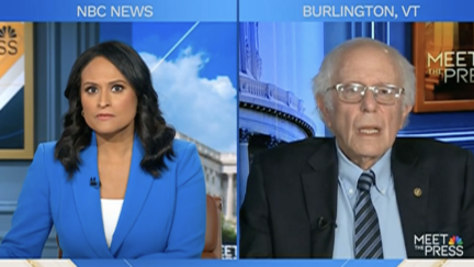 Bernie Sanders Tells NBC's Kristen Welker Harris Is 'Pragmatic' to Abandon 'Progressive Ideals' If She Can Beat Trump